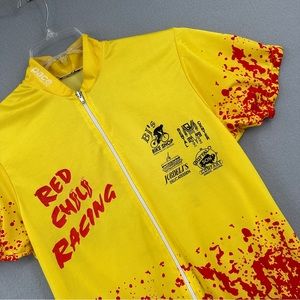 Pace Cycling Jersey Red Chili Racing Arizona Adult ? Medium ? Full Zip Shirt